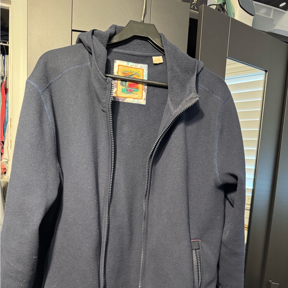 Men's Classic Tommy Bahama Navy Zip-Up